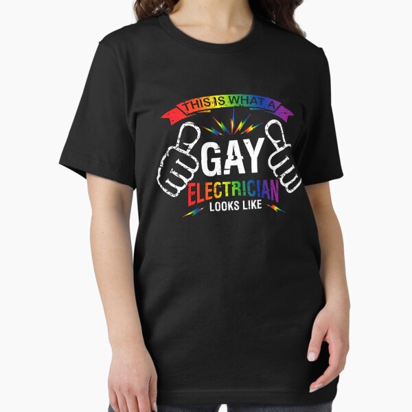 Item preview, Gay Electrician Pride Rainbow Flag designed and sold by Camylle Abshire.