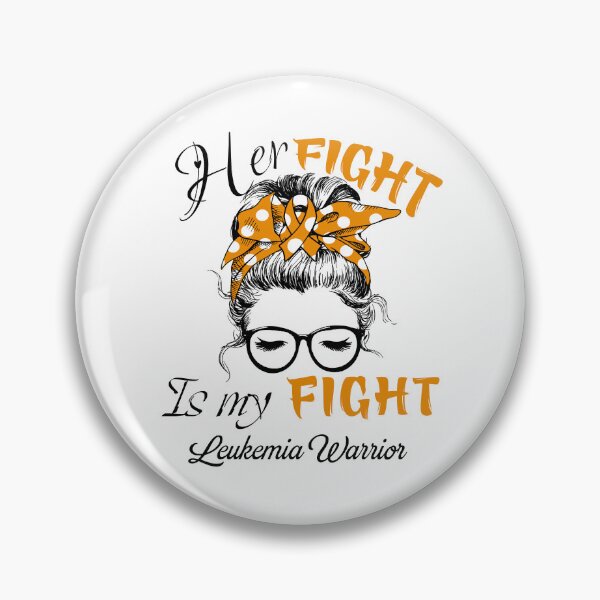 Item preview, Leukemia Awareness - Her Fight is my Fight - Support Leukemia Gifts designed and sold by Aaron309.