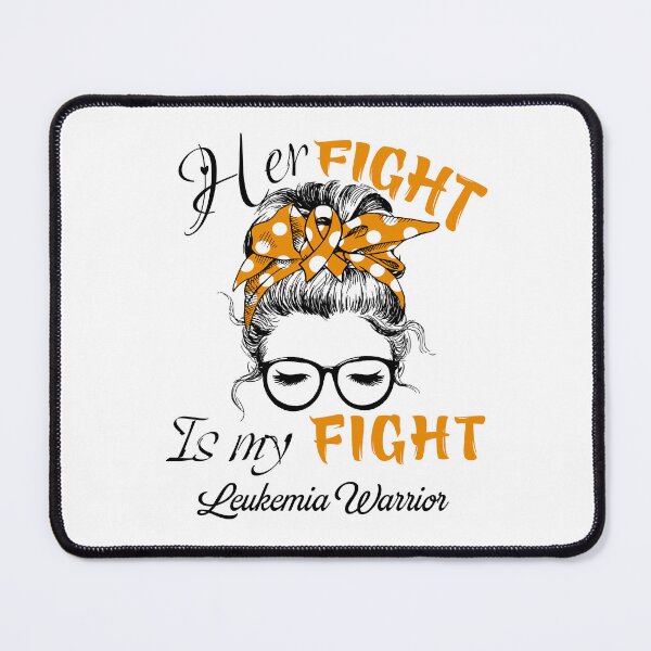 Item preview, Leukemia Awareness - Her Fight is my Fight - Support Leukemia Gifts designed and sold by Aaron309.