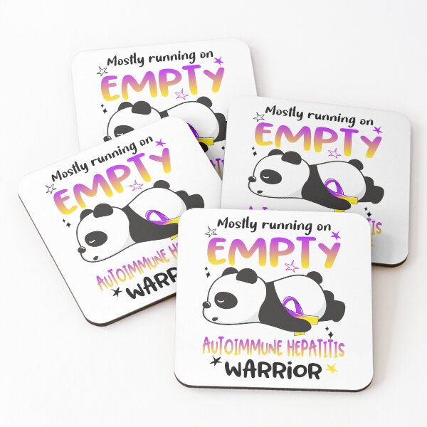Item preview, Autoimmune Hepatitis Awareness - Mostly Running On Empty Autoimmune Hepatitis Warrior designed and sold by Hilten.