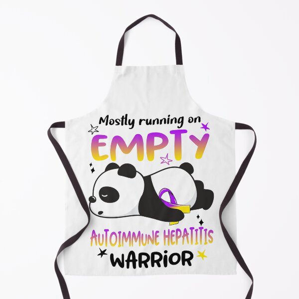 Item preview, Autoimmune Hepatitis Awareness - Mostly Running On Empty Autoimmune Hepatitis Warrior designed and sold by Hilten.