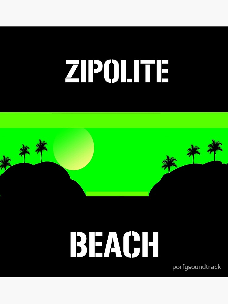 "Zipolite Beach" Poster for Sale by porfysoundtrack Redbubble
