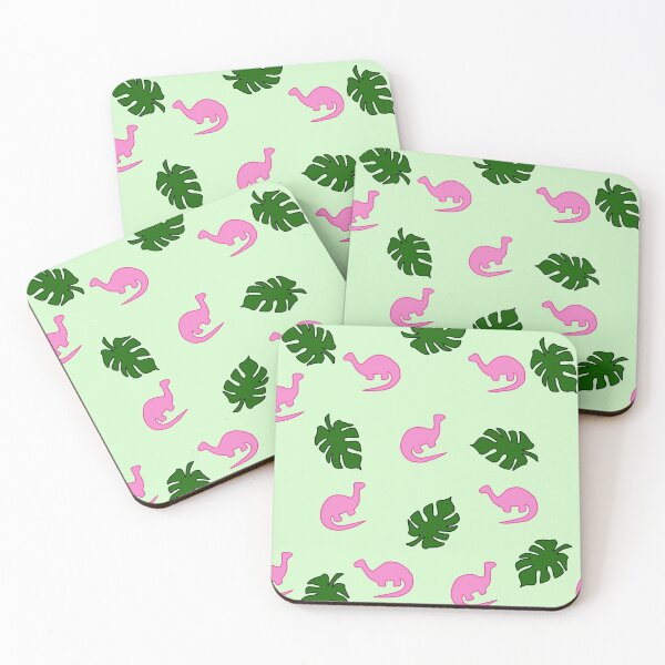 Item preview, Pink dinosaurs on parade designed and sold by rosannalouise.