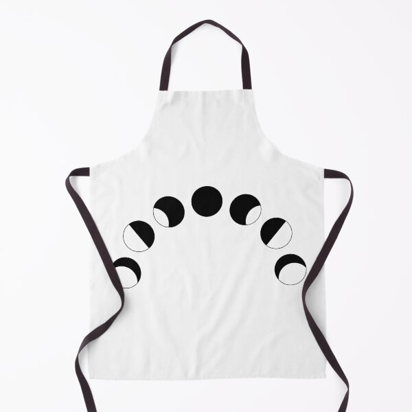 Item preview, Minimalist moon phases black and white sticker designed and sold by streetMugs.