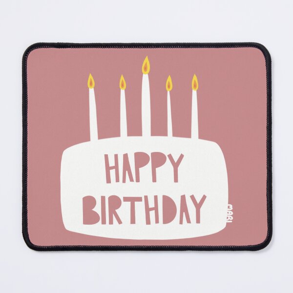 Item preview, Pink Happy Birthday designed and sold by HanaMariDesigns.