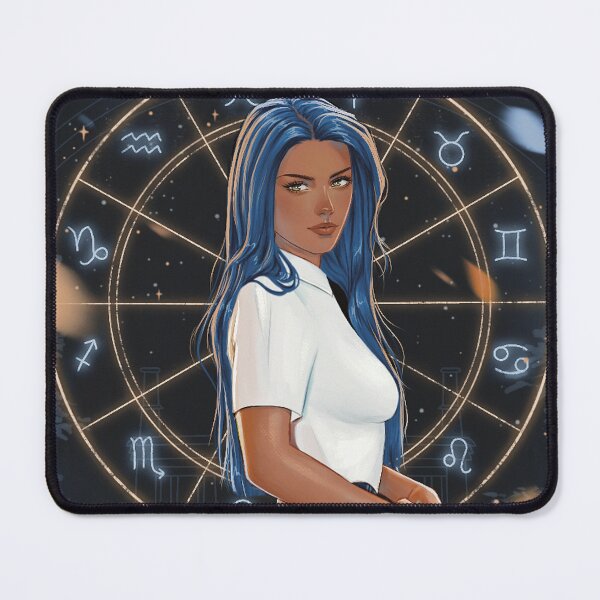 Item preview, Darcy ''Blue'' Vega (close up). designed and sold by jessketchs.