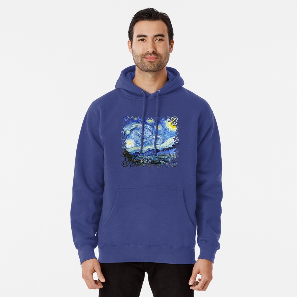 The Starry Night Vincent van Gogh Pullover Hoodie