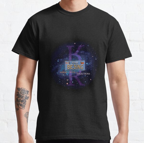 HUMAN BE31NG Number Plate - Reflections, Sarah Caltieri Classic T-Shirt