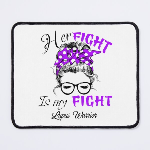 Item preview, Lupus Awareness - Her Fight is my Fight - Support Lupus Gifts designed and sold by Aaron309.