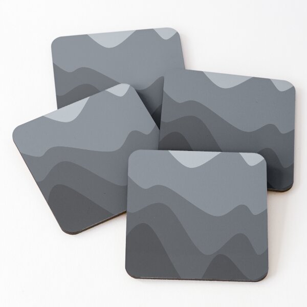 Item preview, Gradient Gray Modern Swirl Pattern designed and sold by Deutschic.