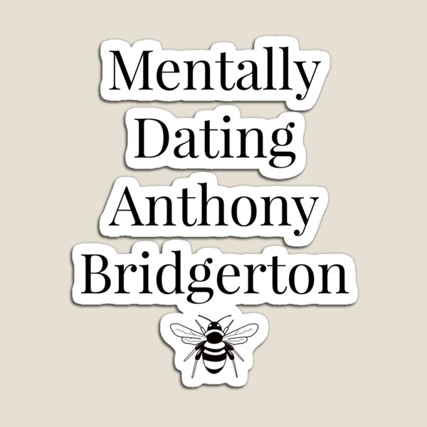 Aperçu de l'œuvre Rencontre mentalement Anthony Bridgerton créée et vendue par WildMoonStore.