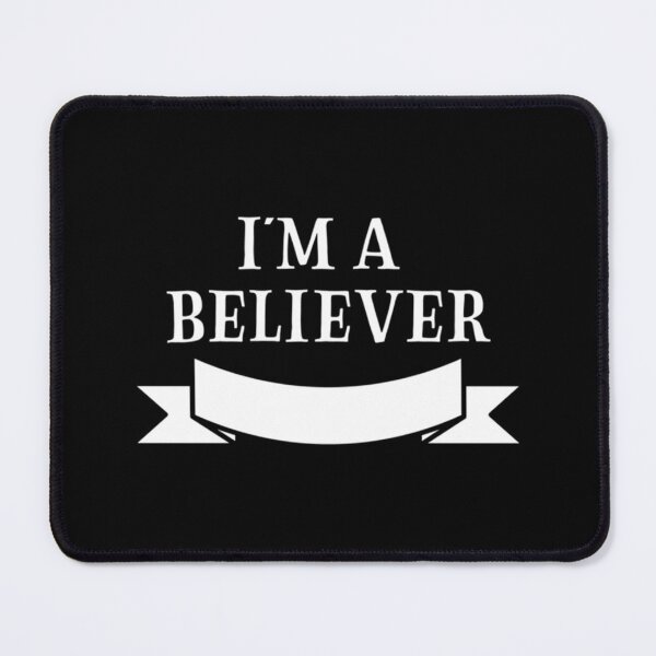 Item preview, I M A Believer White Lightweight Hoodie designed and sold by rikazr6sr1.