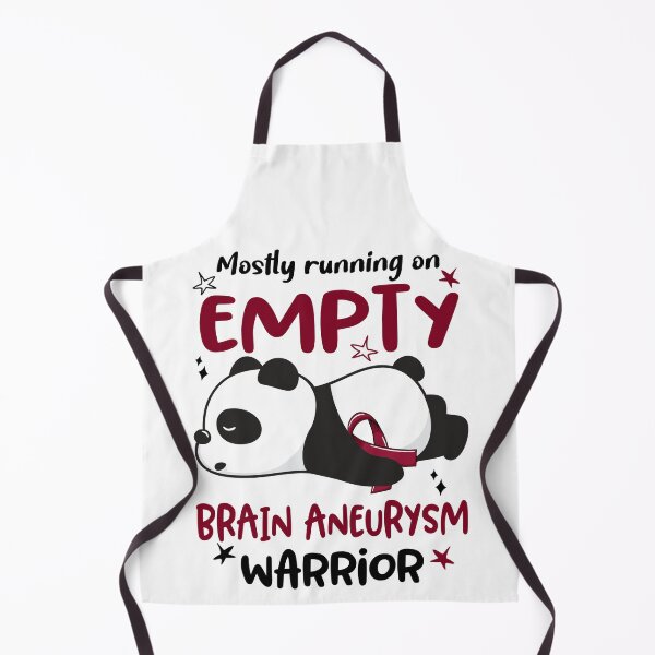 Item preview, Brain Aneurysm Awareness - Mostly Running On Empty Brain Aneurysm Warrior designed and sold by Hilten.