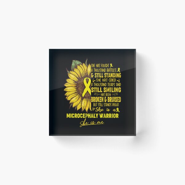 Item preview, Microcephaly Awareness - She is A Microcephaly Warrior SHE IS ME designed and sold by ArangoaStore.