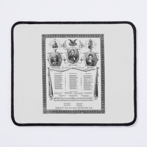 Item preview, Abraham Lincoln - Charles Sumner - John Brown - Equality For All Men Before The Law designed and sold by warishellstore.