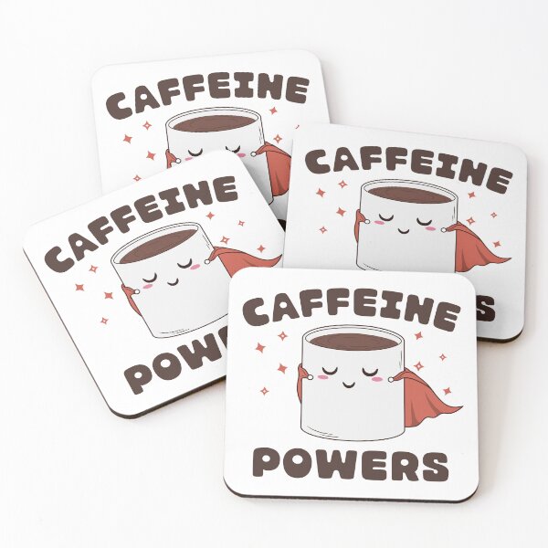 Item preview, Caffeine Powers - Cute Mug designed and sold by ttttee.