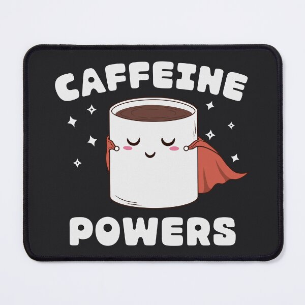 Item preview, Caffeine Powers - Cute Mug designed and sold by ttttee.
