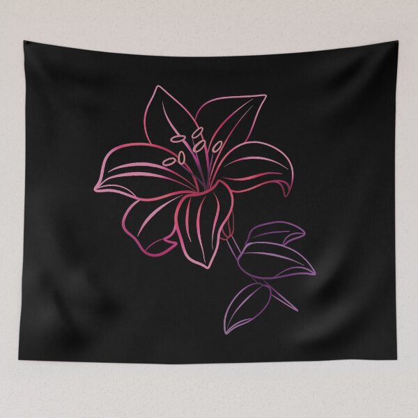 Item preview, Pink Lily - Digital Art designed and sold by TLGdrawings.