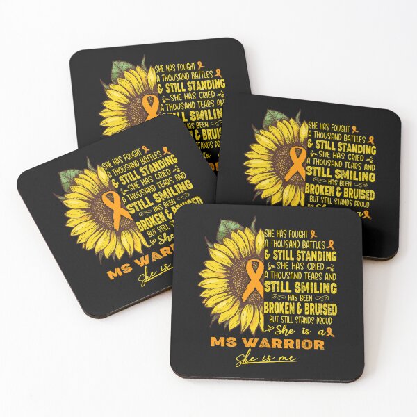 Item preview, MS Awareness - She is A MS Warrior SHE IS ME designed and sold by ArangoaStore.