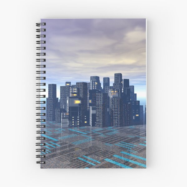 Item preview, Futuristic City Scene designed and sold by Phil Perkins.