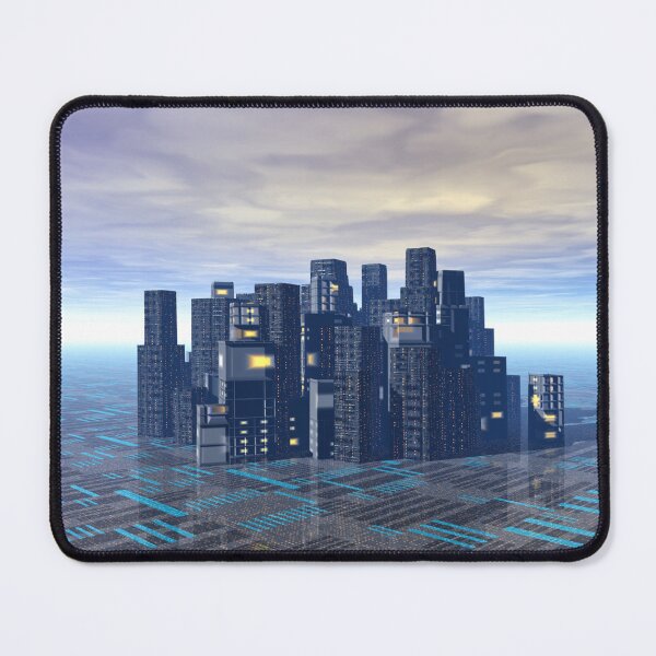 Item preview, Futuristic City Scene designed and sold by Phil Perkins.