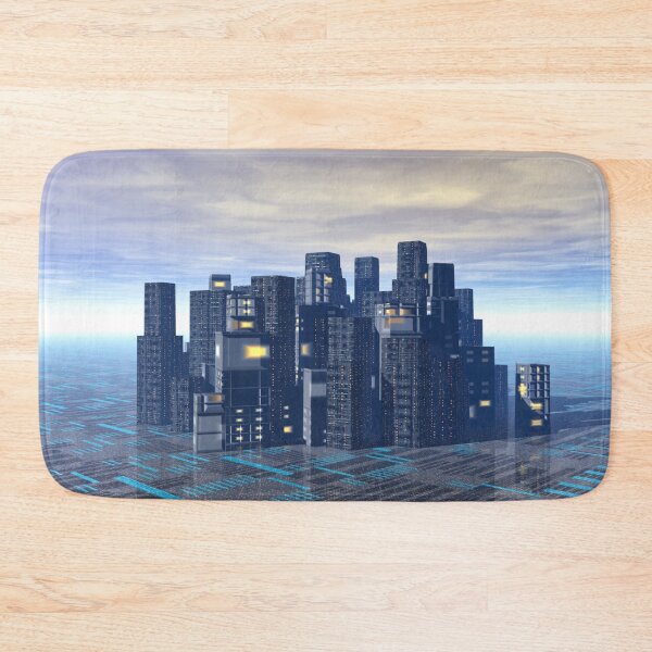Item preview, Futuristic City Scene designed and sold by Phil Perkins.