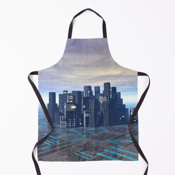 Item preview, Futuristic City Scene designed and sold by Phil Perkins.