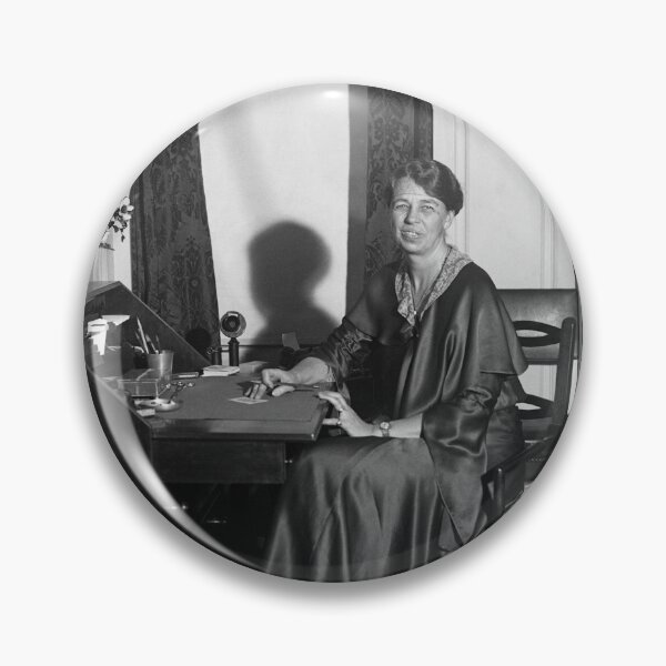 Item preview, Eleanor Roosevelt At Her Desk - Circa 1933 designed and sold by warishellstore.