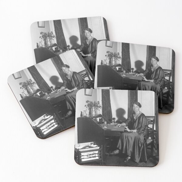 Item preview, Eleanor Roosevelt At Her Desk - Circa 1933 designed and sold by warishellstore.