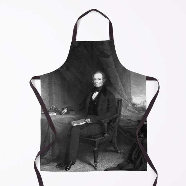 Item preview, Henry Clay Seated At His Desk Engraving designed and sold by warishellstore.