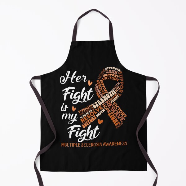 Item preview, Multiple Sclerosis Warrior, Her Fight is my Fight Multiple Sclerosis Awareness designed and sold by Greggwillard.