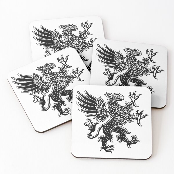 Item preview, Griffin - Black and White designed and sold by Artberry.