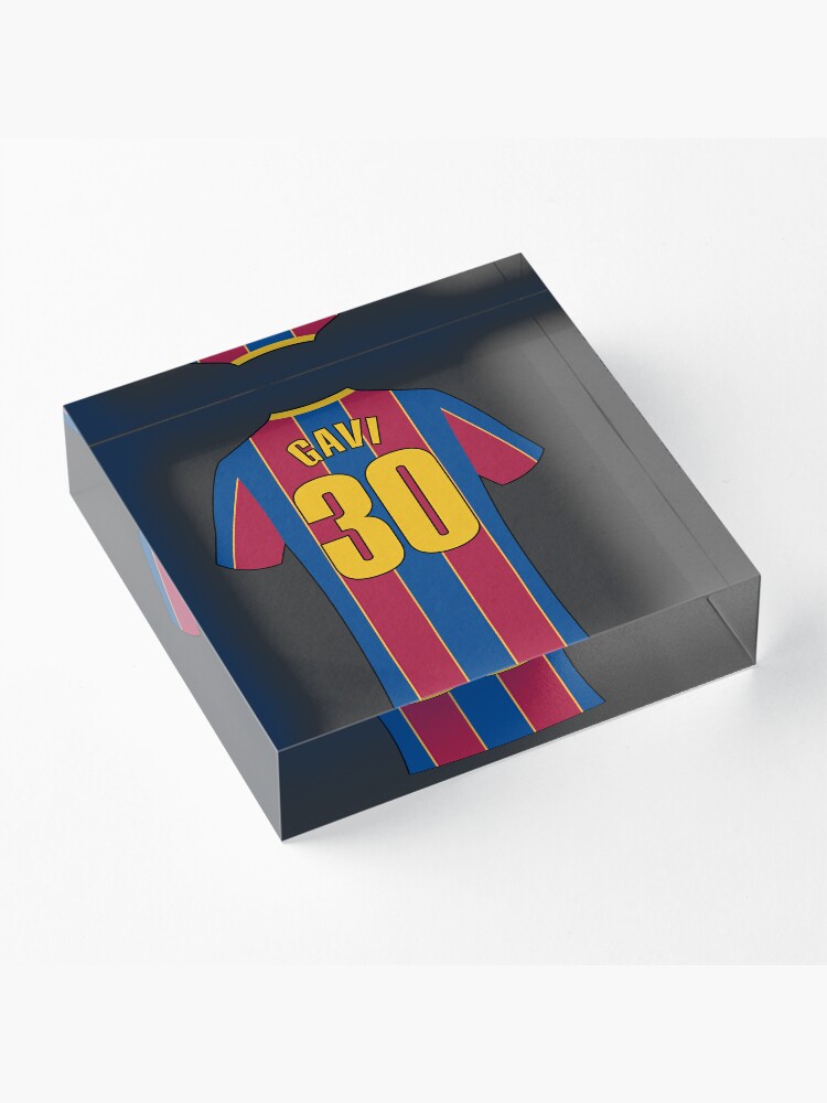 Gavi barcelona football jersey number 30 Canvas Print for Sale by  Justtrendytees