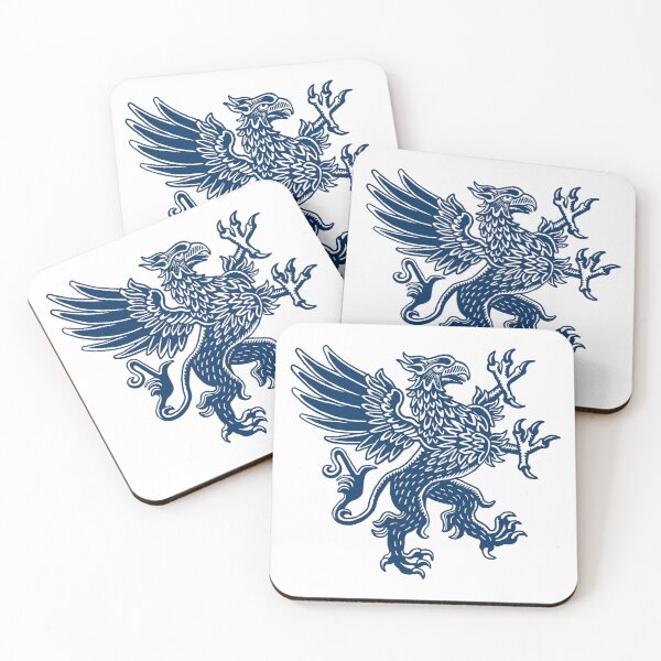 Item preview, Griffin - Indigo Style Blue and White designed and sold by Artberry.