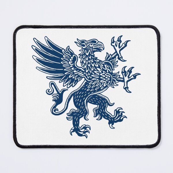 Item preview, Griffin - Indigo Style Blue and White designed and sold by Artberry.