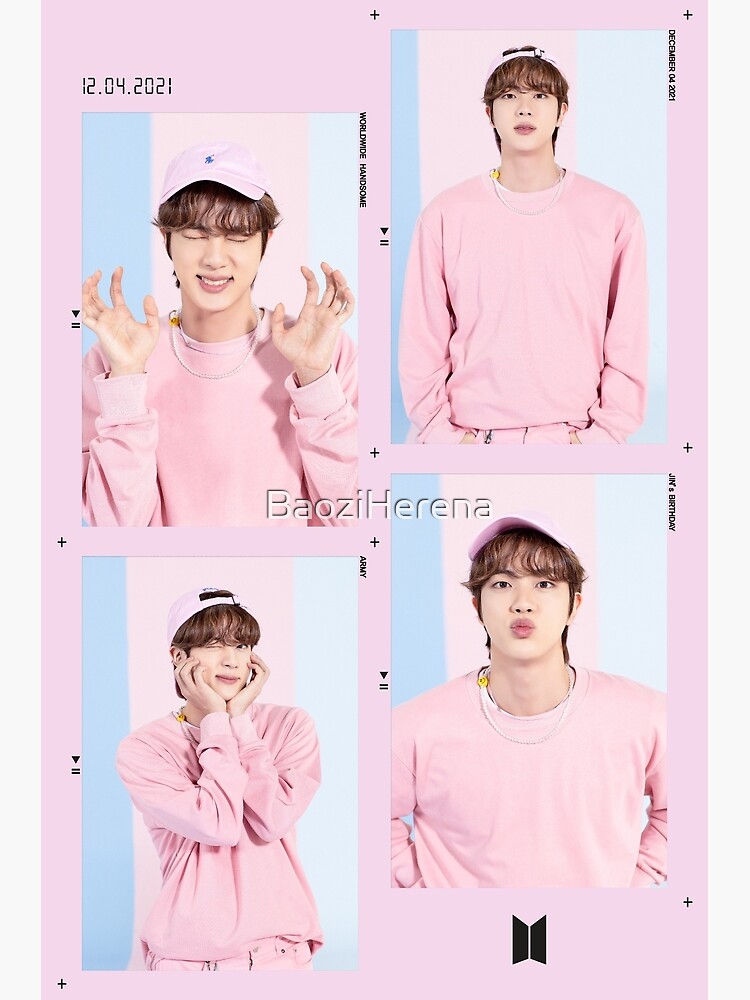 Jin / Kim Seok Jin - BTS Photographic Print for Sale by BaoziHerena