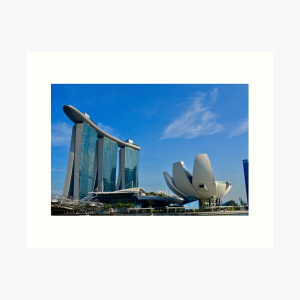 Marina Bay Sands Singapore  Art Print