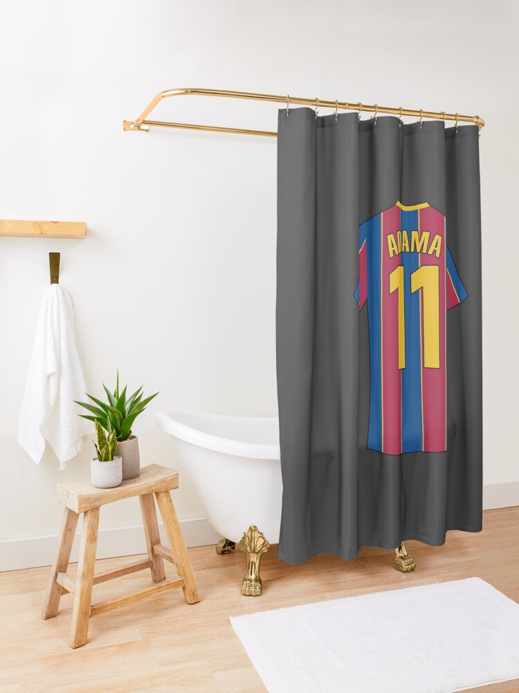 Buy Now Adama Traore barcelona football jersey number 11 Shower Curtain CS-8JZ7DIIF