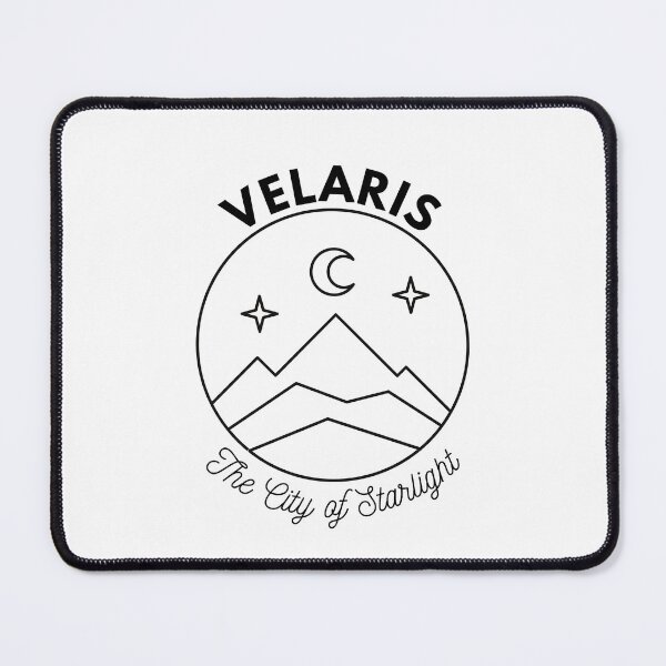 Item preview, to the stars who listen ACOTAR Shirt Sticker Velaris the city of starlight designed and sold by LunarPeachArts.