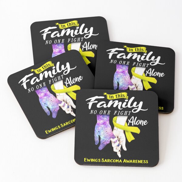 Item preview, In This Family No One Fights Alone EWINGS SARCOMA Awareness designed and sold by Mnrshirley.