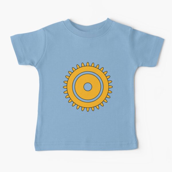 Brick Cog Gear Camiseta para bebés