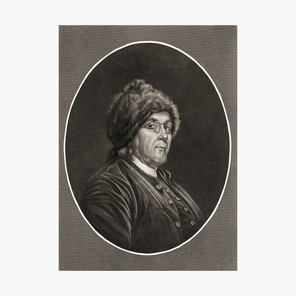 Artikel-Vorschau von Benjamin Franklin trägt eine Pelzmütze, designt und verkauft von warishellstore.