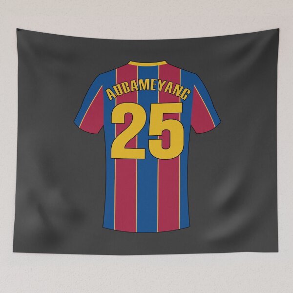 Item preview, Aubameyang barcelona football jersey number 25 designed and sold by Justtrendytees.