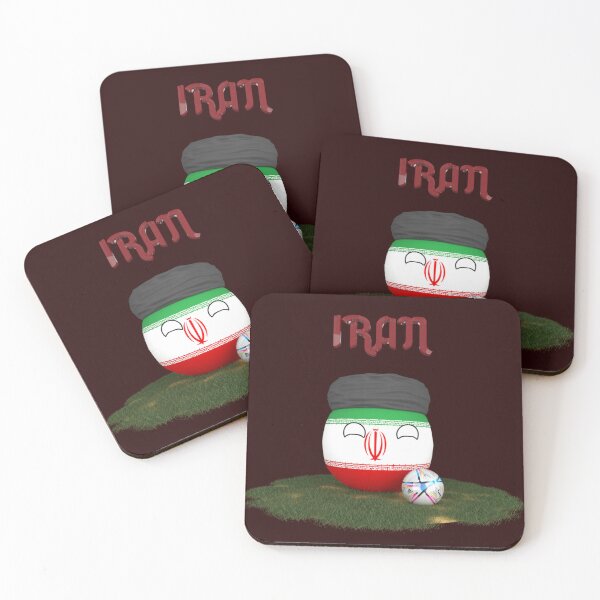 Item preview, Flag Iran World Cup Qatar 2022 designed and sold by Countryballs3D.