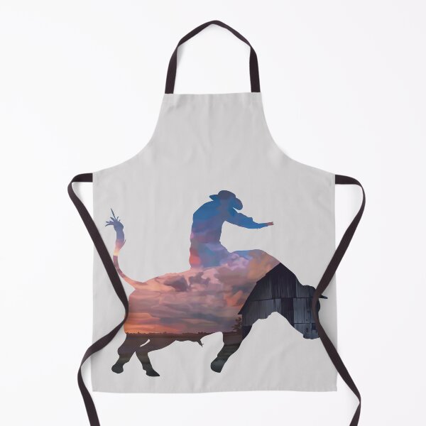 Item preview, Bull Rider 1: Farm Sunset designed and sold by Zia Frazier.
