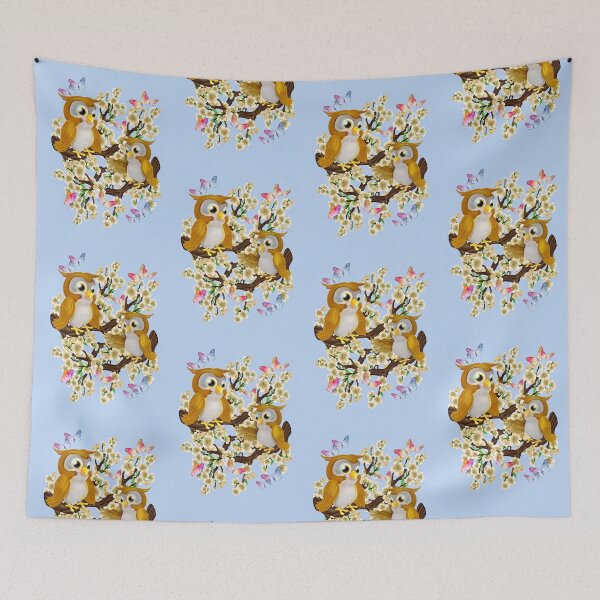 Item preview, Happy Owls and Butterflies designed and sold by LoneAngel.
