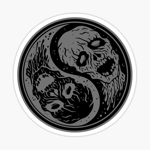 Yin Yang Skull Merch & Gifts for Sale | Redbubble