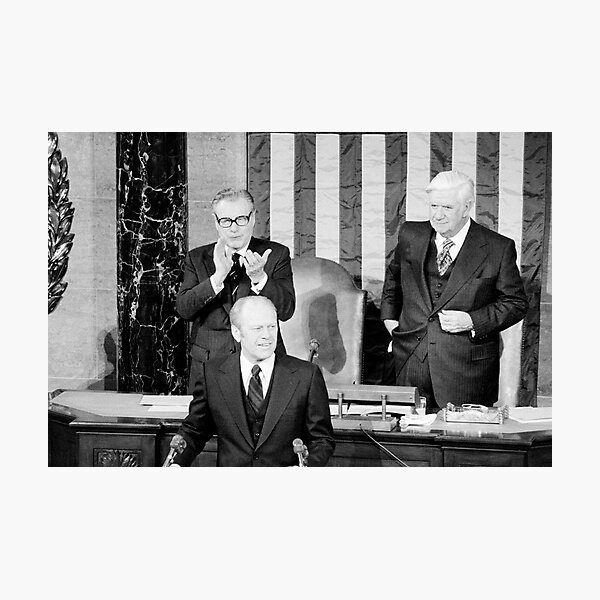 Item preview, President Ford Addressing Congress - 1977 designed and sold by warishellstore.