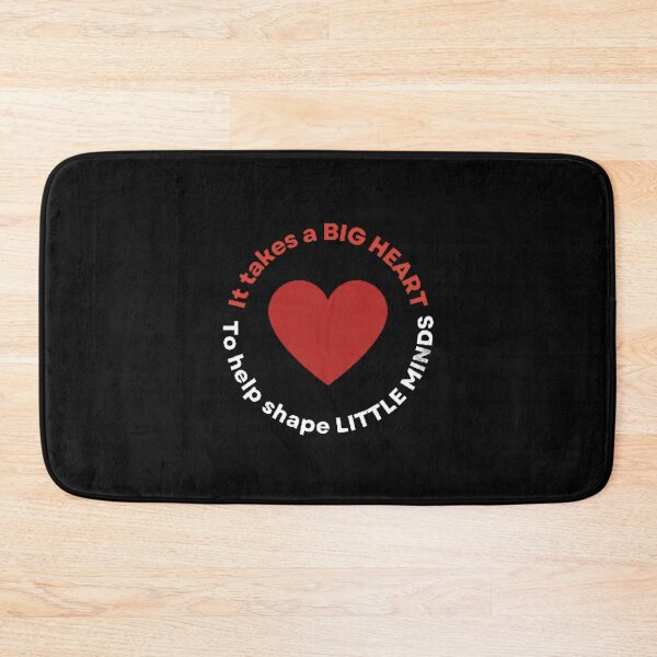 Item preview, It Takes A Big Heart White and Red Heart Best Teacher Design designed and sold by BestTeacher.