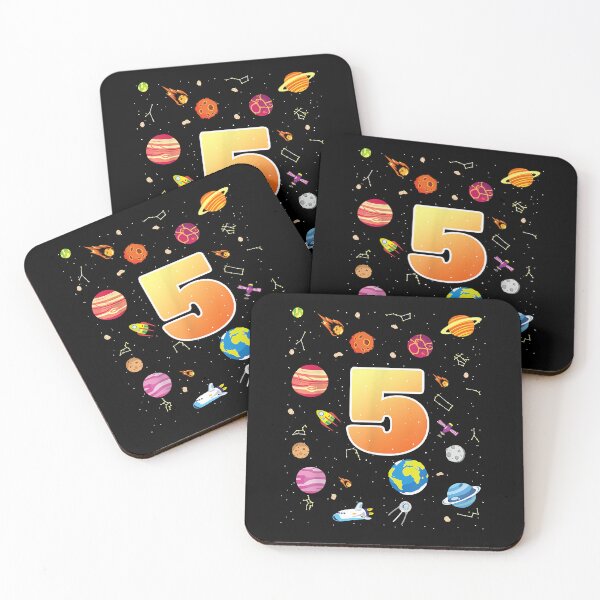 Item preview, 5th Birthday Space Lover 5 Years Old Bday designed and sold by horstfstesa.
